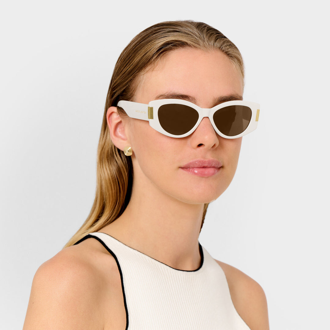 Rimini Sunglasses (Off White)