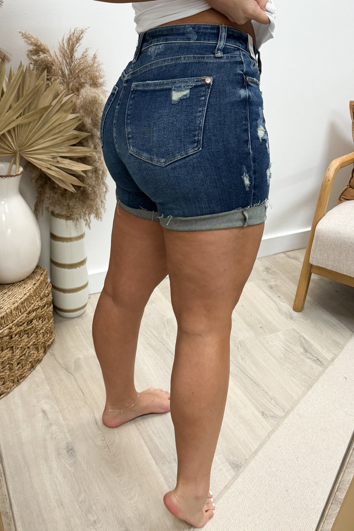 Laura Denim Shorts - Happily Ever Aften