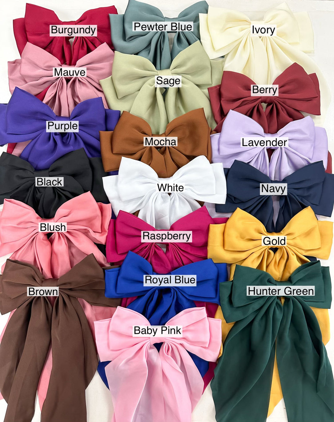 Lauren Bow Clip - Happily Ever Aften
