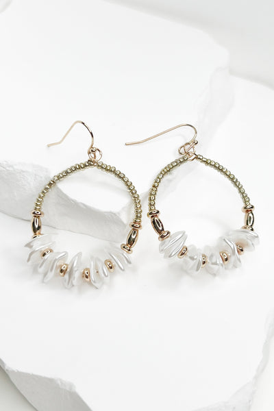 Linnea Earrings (Gold) - Happily Ever Aften