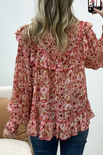 "Little Secrets" Blouse (Rose) - Happily Ever Aften