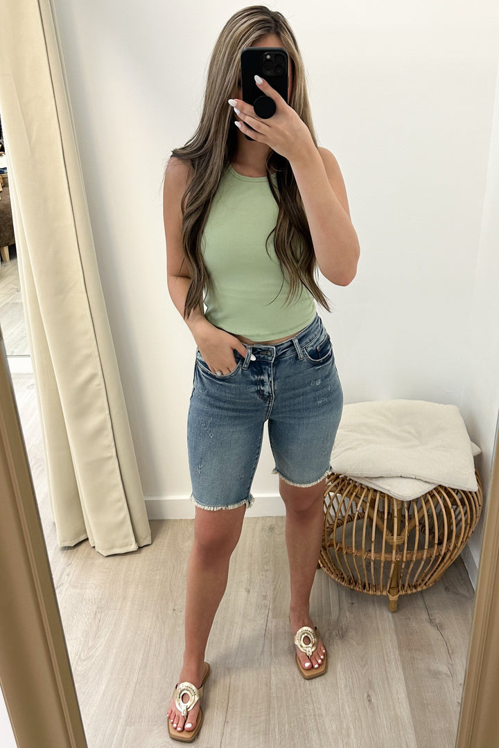 Lois Denim Shorts - Happily Ever Aften