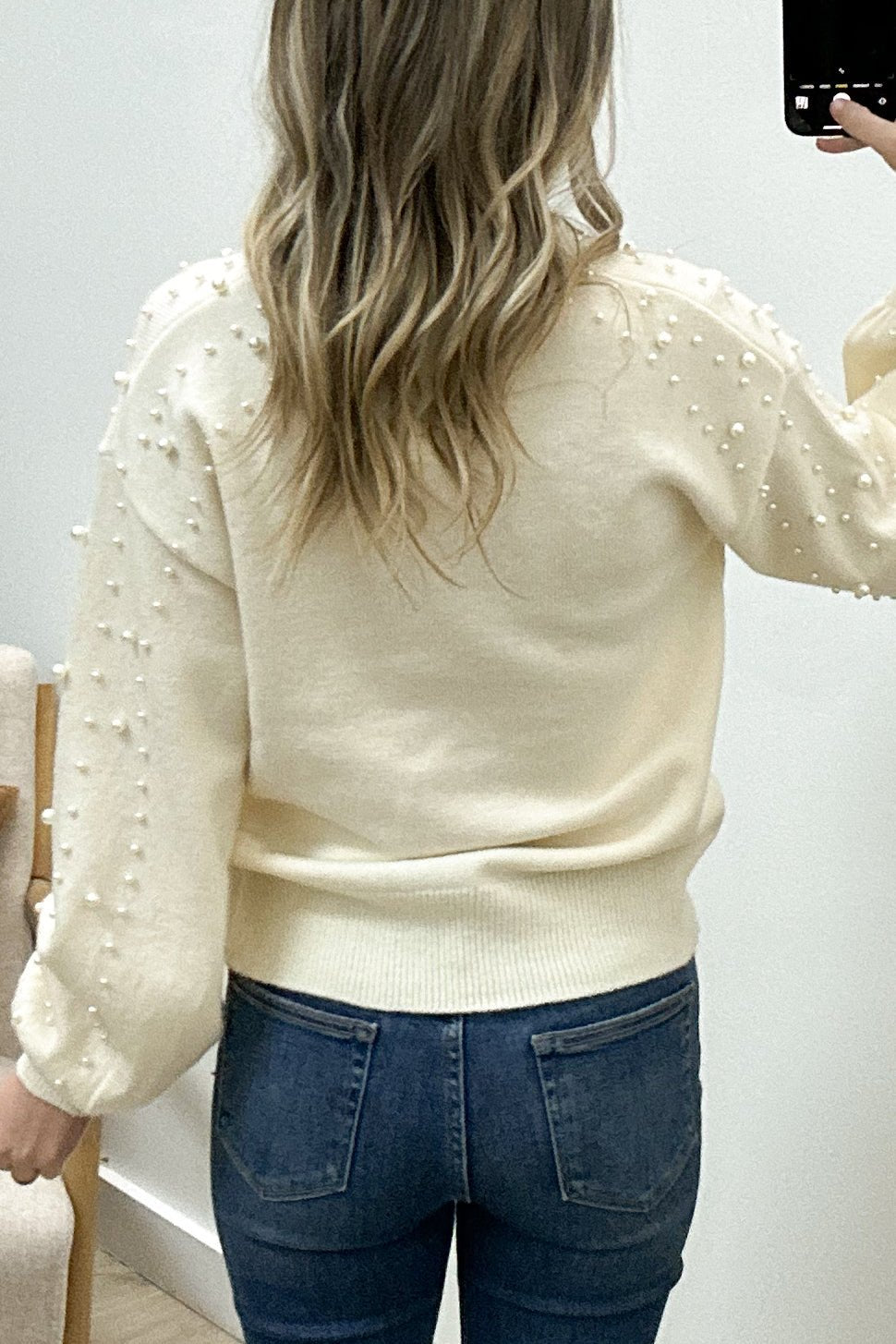 "Lux Legacy" Sweater (Cream) - Happily Ever Aften