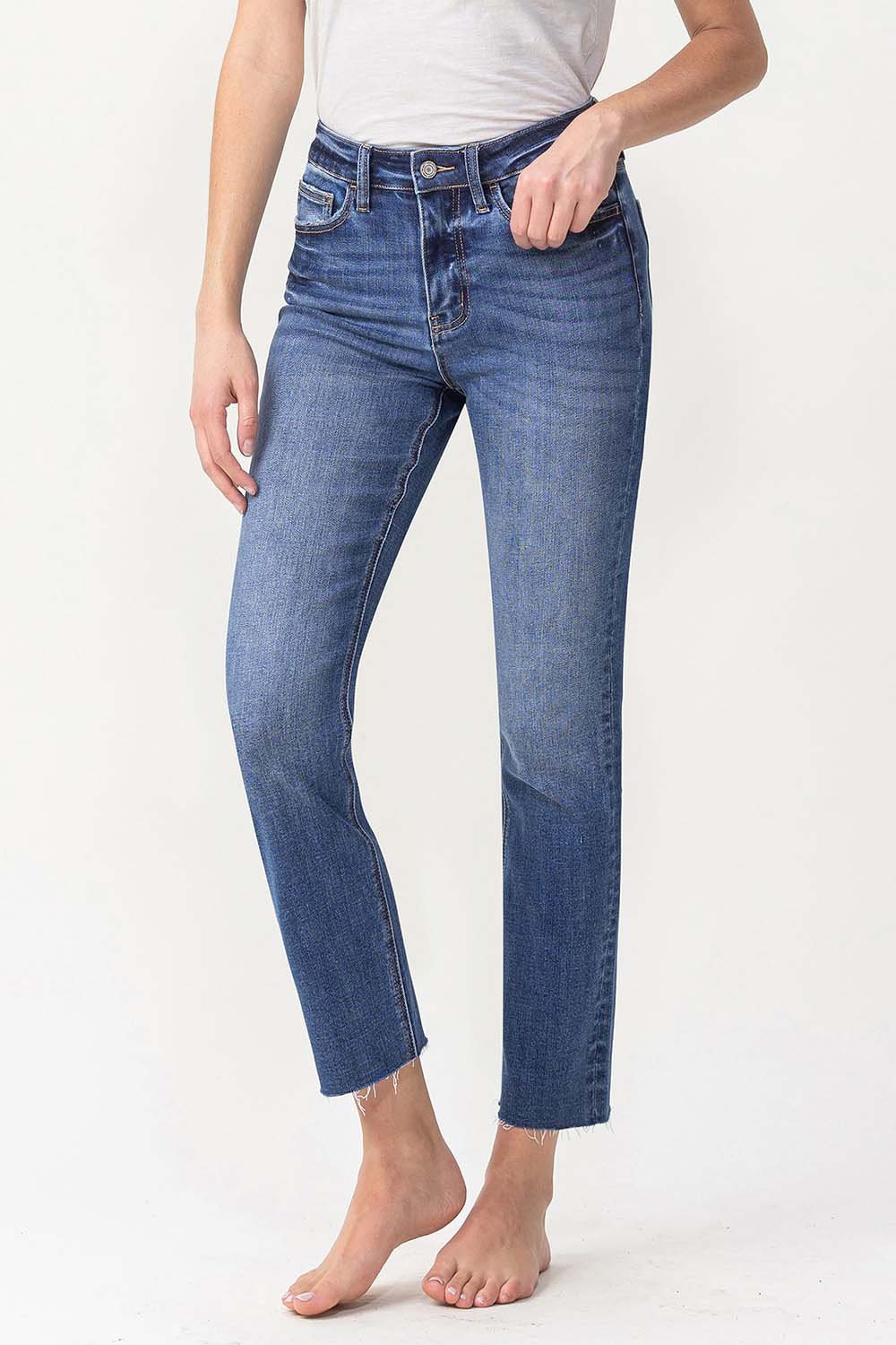 Lyric Straight Leg Jeans - Happily Ever Aften