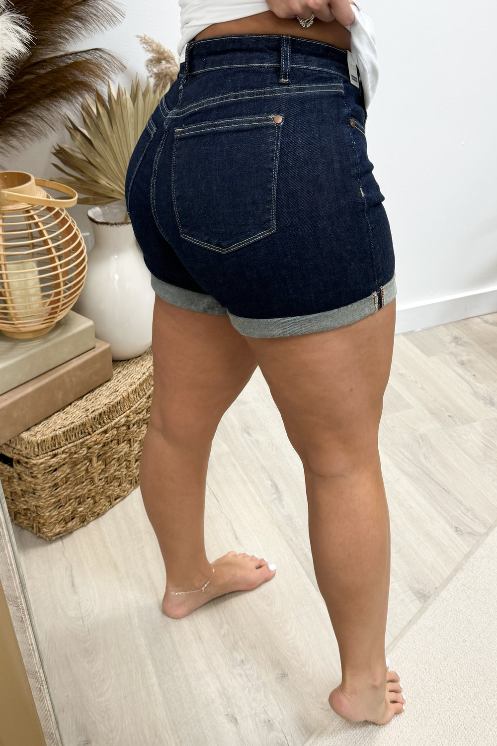 McKenzie Denim Shorts - Happily Ever Aften
