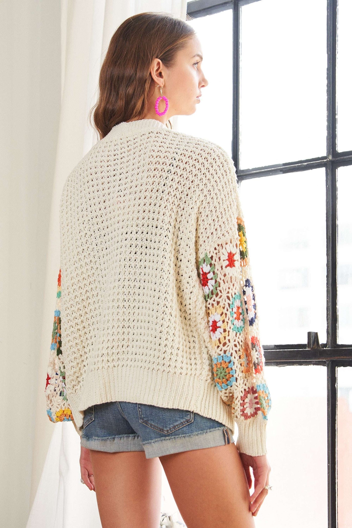 "My Darling" Cardigan (Ivory) - Happily Ever Aften