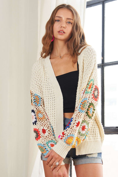 "My Darling" Cardigan (Ivory) - Happily Ever Aften