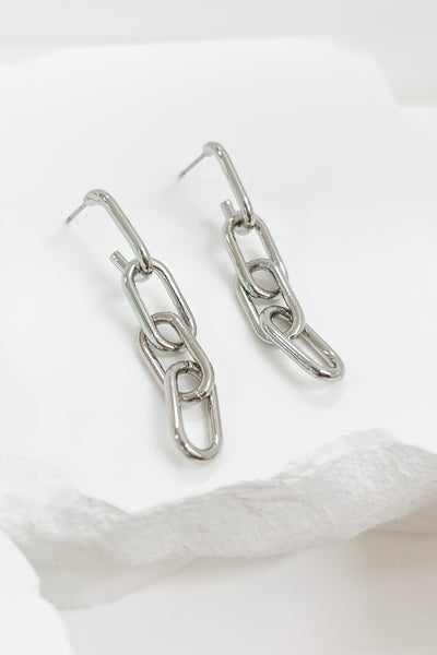Niki Earrings (Silver) - Happily Ever Aften