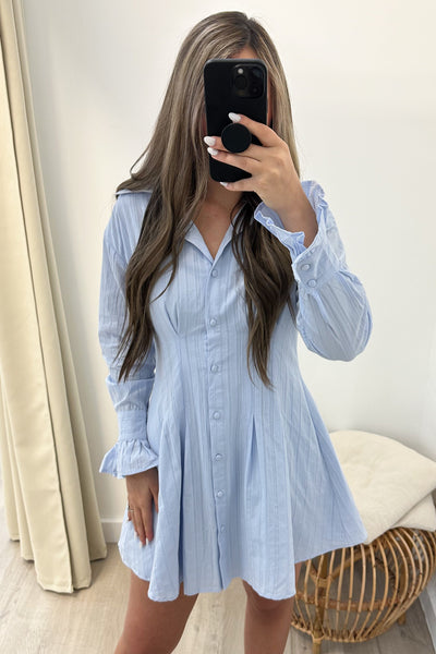 "Not My Boyfriend's" Dress (Baby Blue) - Happily Ever Aften