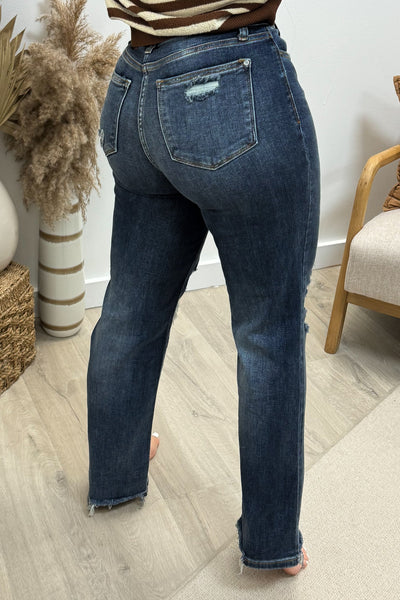 Oaklen Straight Leg Jeans - Happily Ever Aften