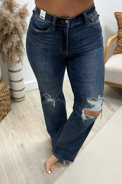 Oaklen Straight Leg Jeans - Happily Ever Aften