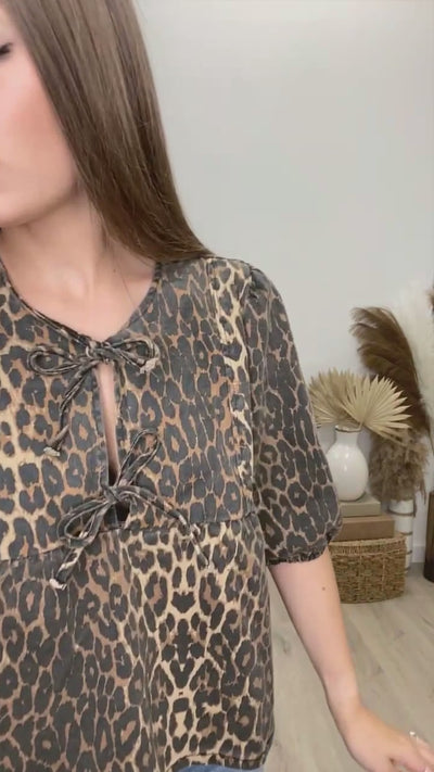 "Wild Ride" Top (Leopard)