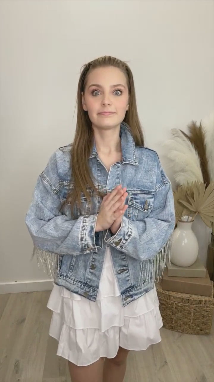 "Steal The Show" Denim Jacket