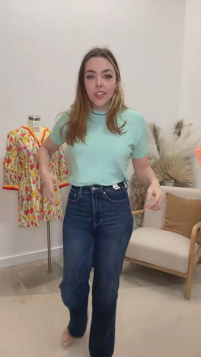 "Traveling Far" Top (Mint)