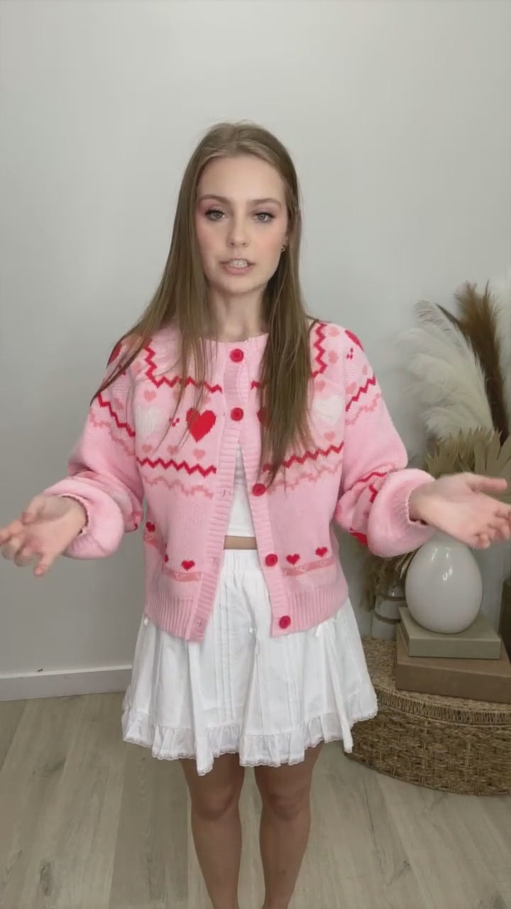 "Pure Intentions" Skirt (White)