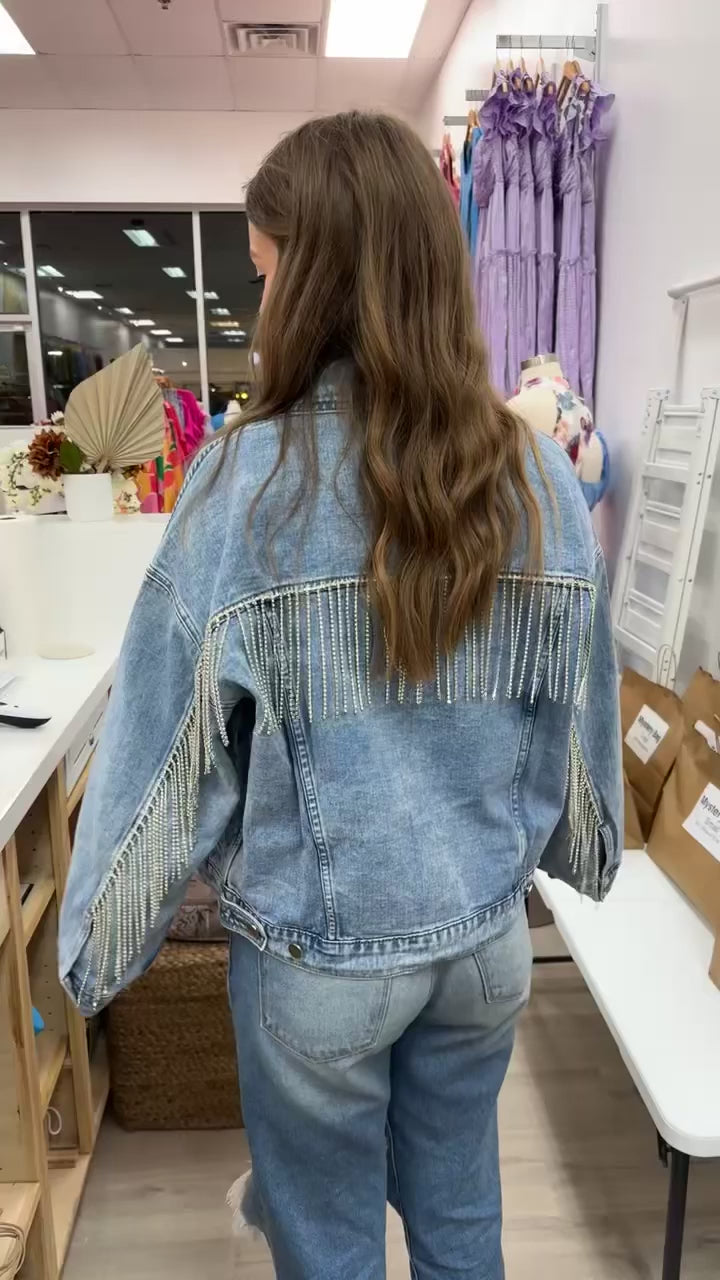 "Steal The Show" Denim Jacket