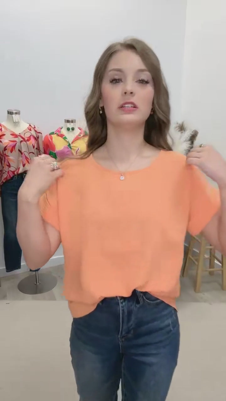 "My Everyday" Top (Apricot)