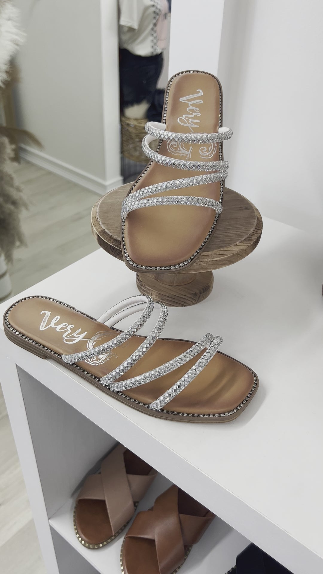 Very G Elandra Sandals (Silver)