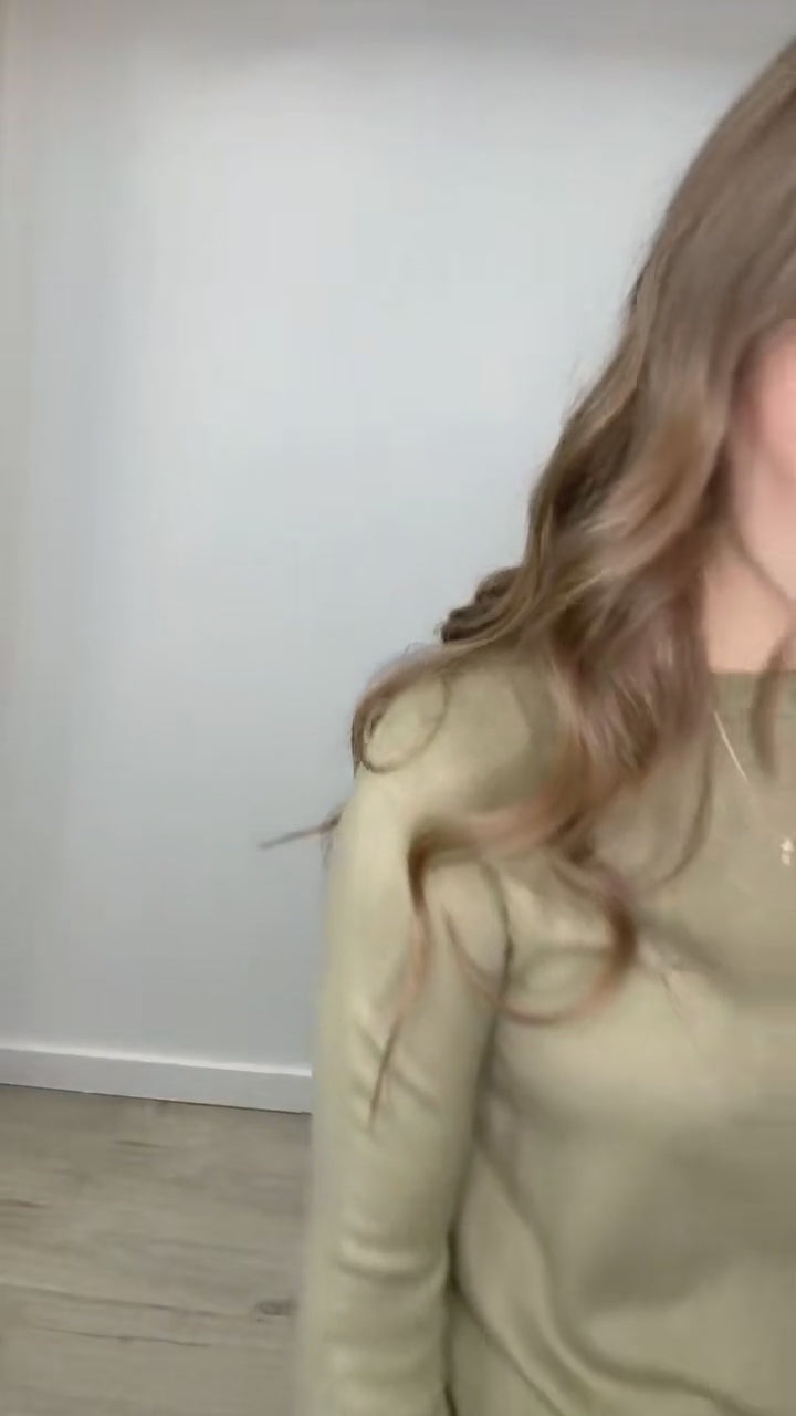 "Get To The Point" Sweater (Olive)