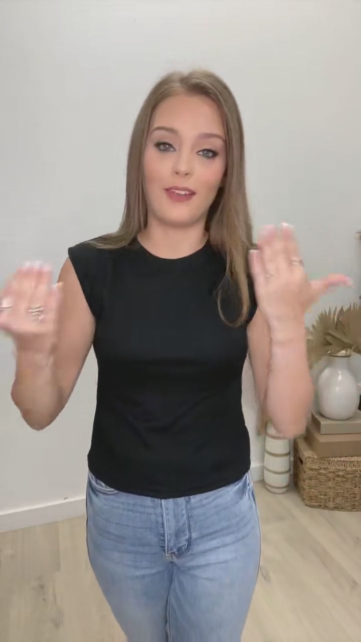"Top Priority" Top (Black)