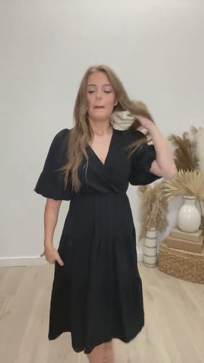 "More Than Perfect" Dress (Black)