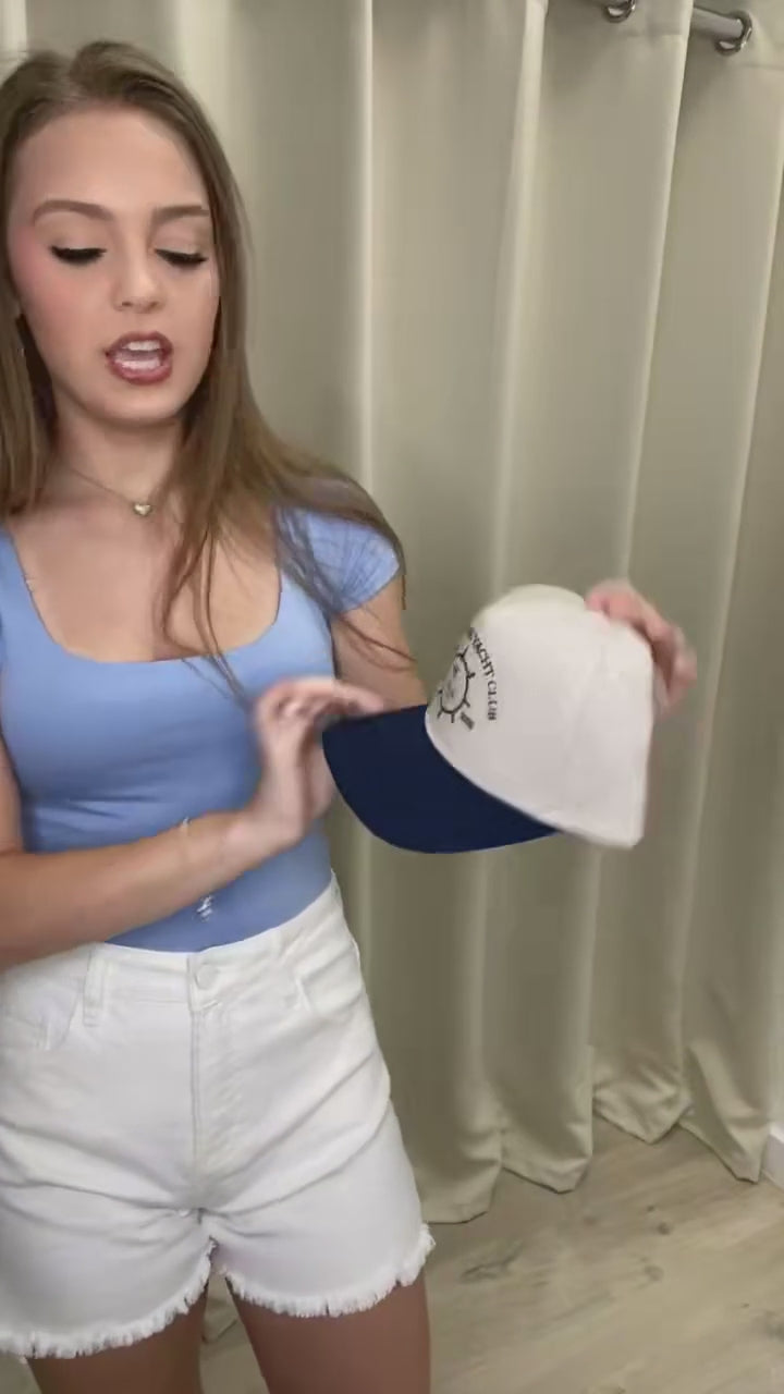 Silly Goose Yacht Club (Navy/Natural)