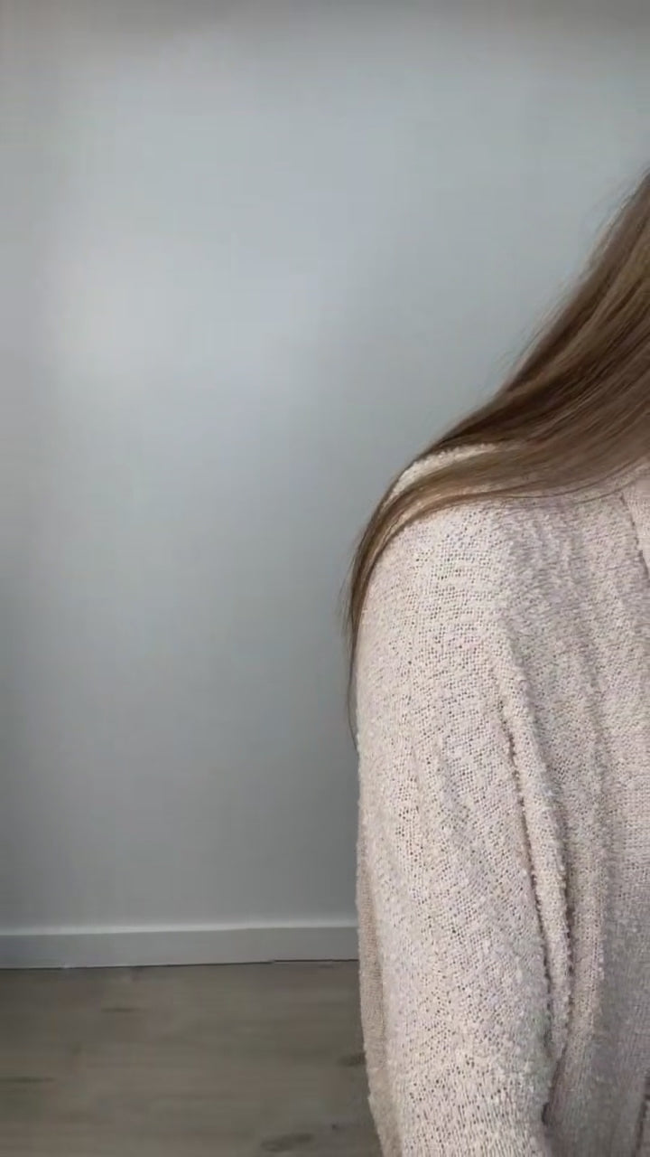 "Above All Else" Cardigan (Natural)