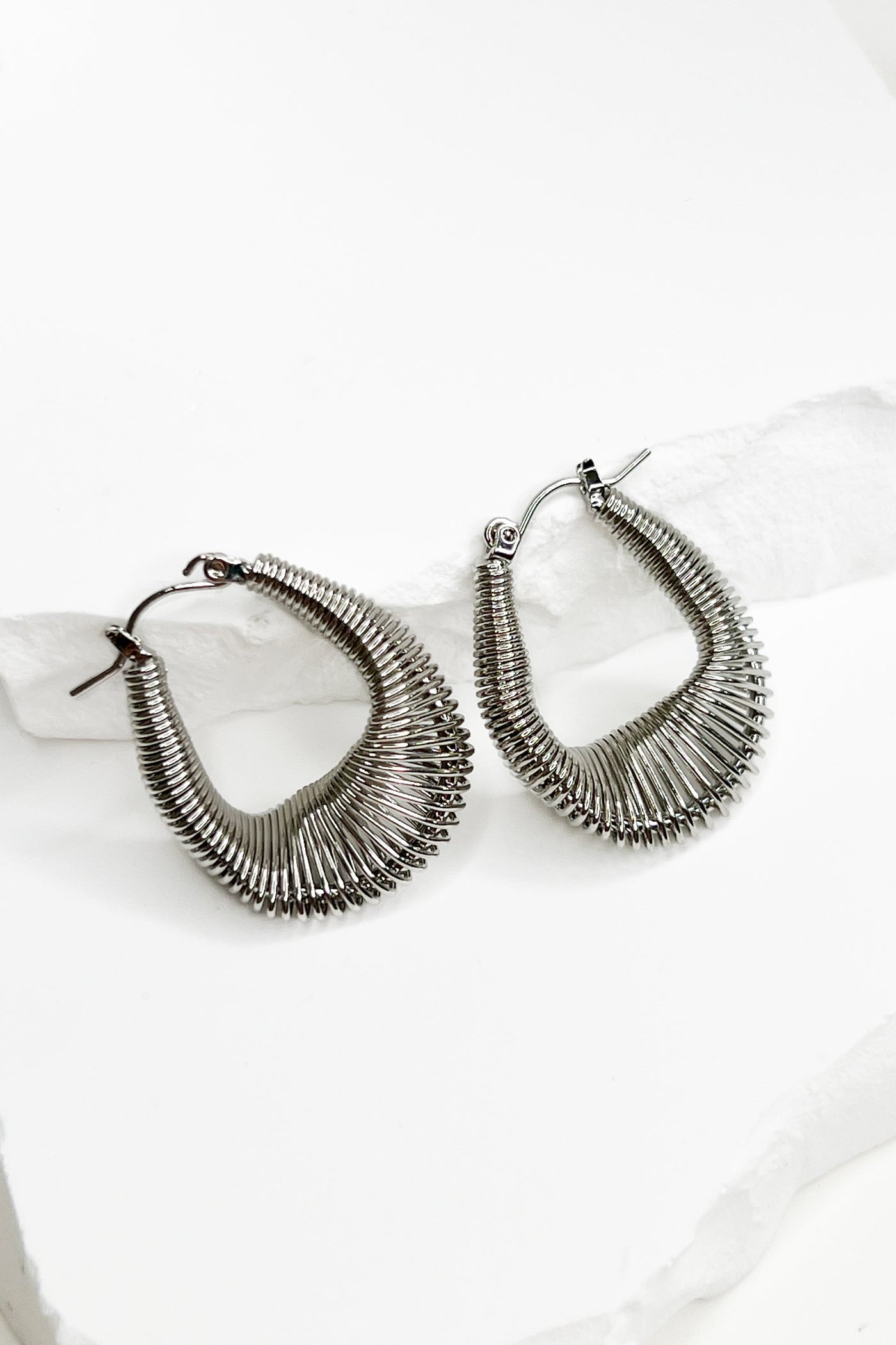 Rafaela Earrings (Silver) - Happily Ever Aften