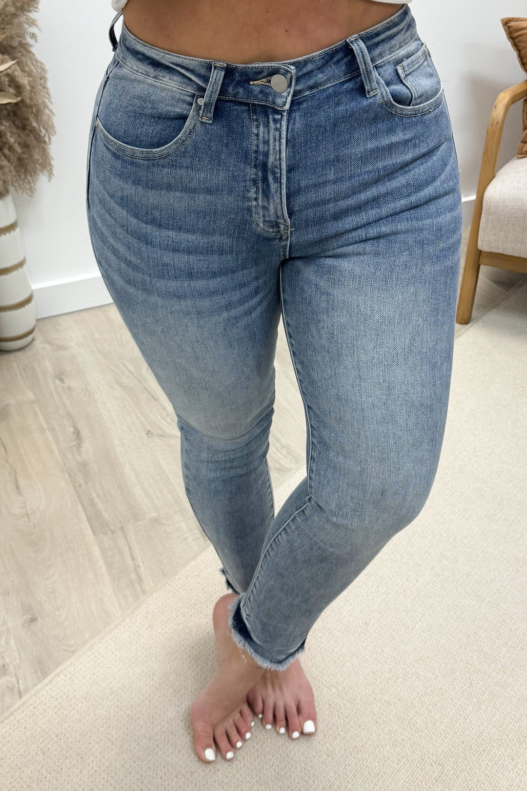 Sammie Relaxed Fit Skinny Jeans - Happily Ever Aften