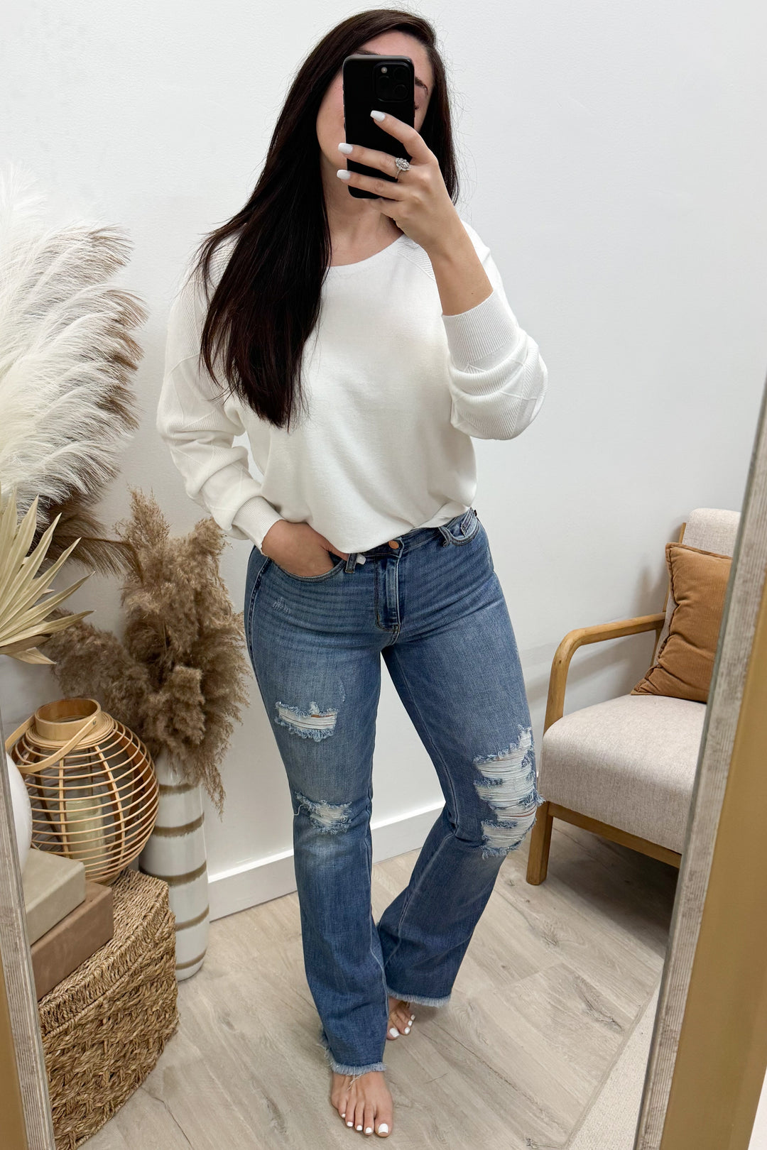 Tallulah Bootcut Jeans - Happily Ever Aften