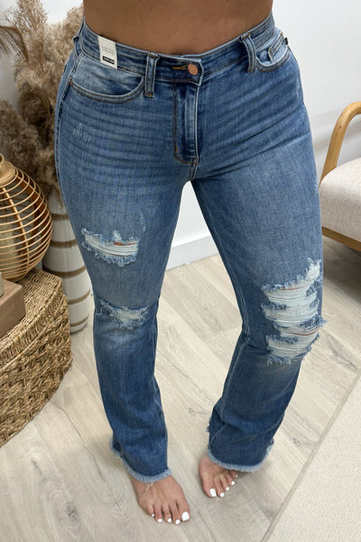 Tallulah Bootcut Jeans - Happily Ever Aften