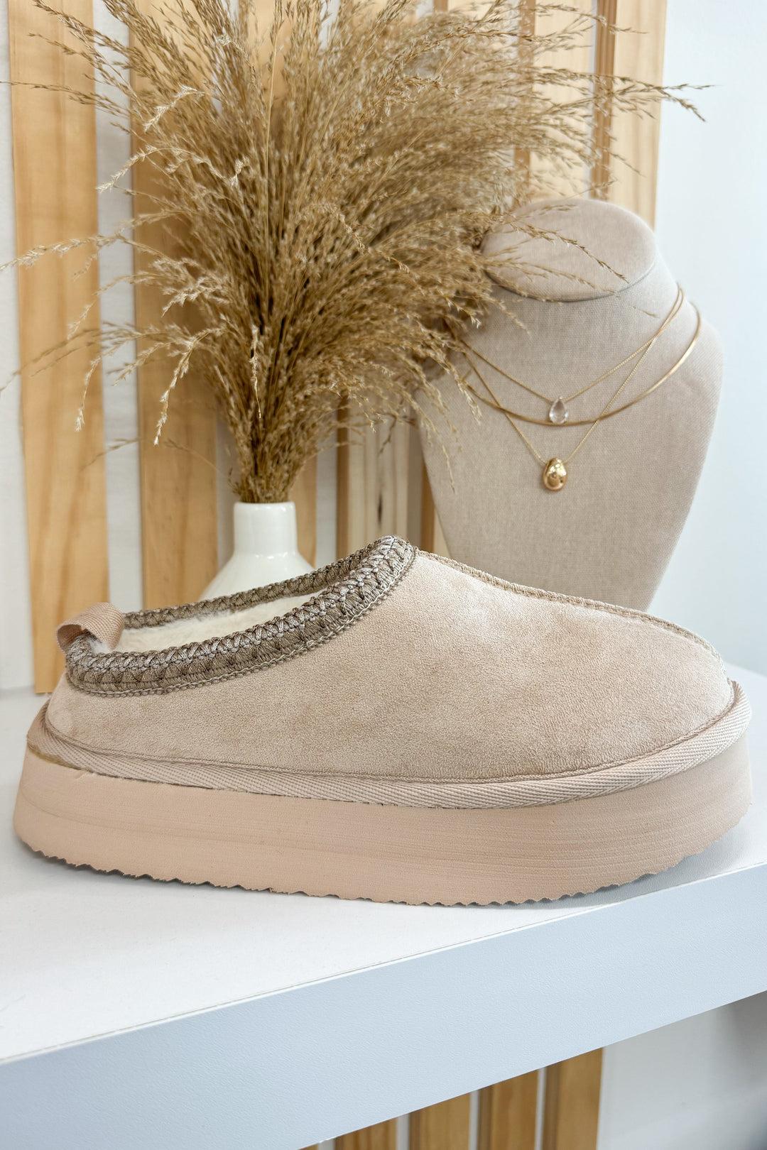 Very G Charlie Slippers (Nude) - Happily Ever Aften