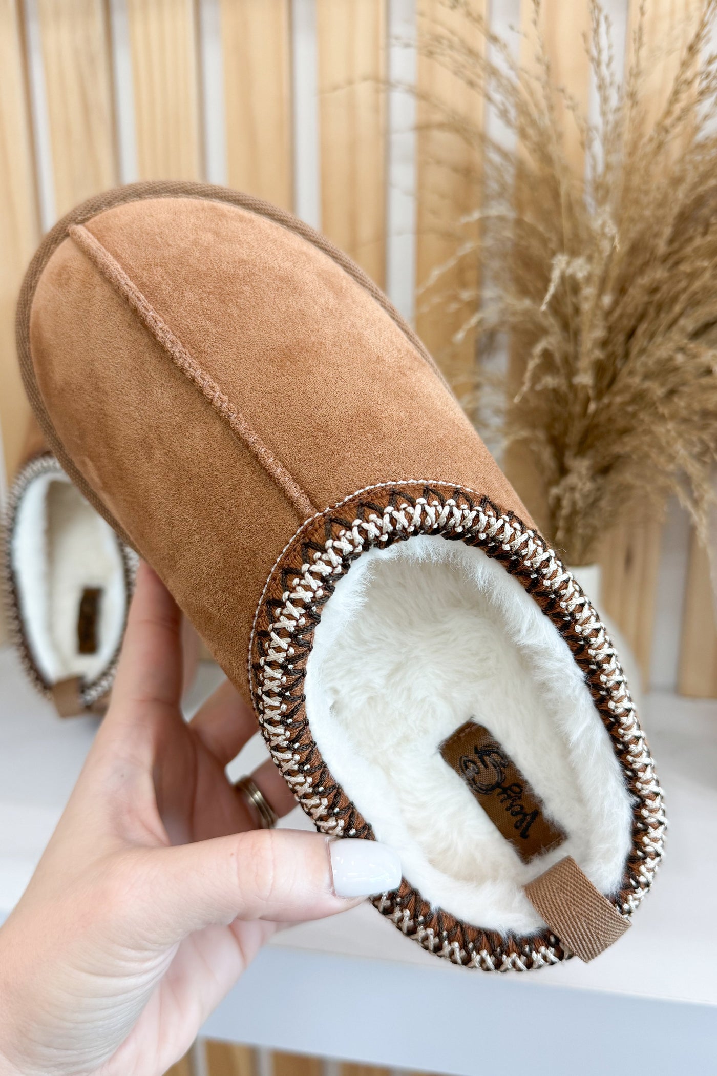 Very G Charlie Slippers (Tan) - Happily Ever Aften