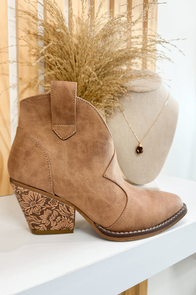 Very G Dangerous Bootie (Nude) - Happily Ever Aften