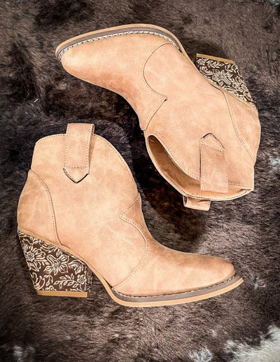 Very G Dangerous Bootie (Nude) - Happily Ever Aften