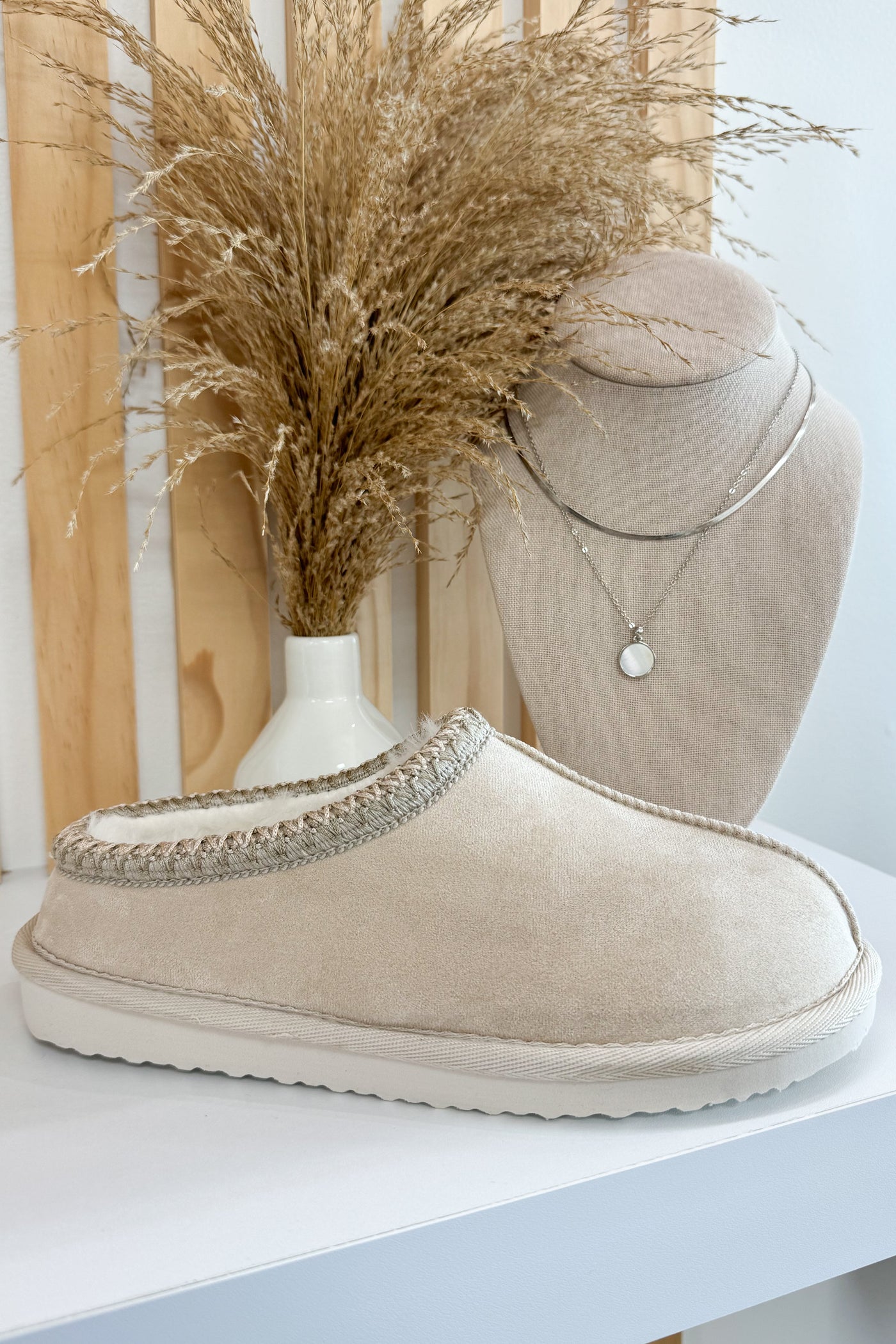 Very G Sparks Slippers (Cream) - Happily Ever Aften