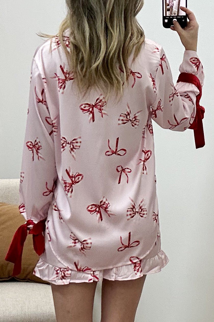 "Wrapping Gifts" Pajama Set - Happily Ever Aften