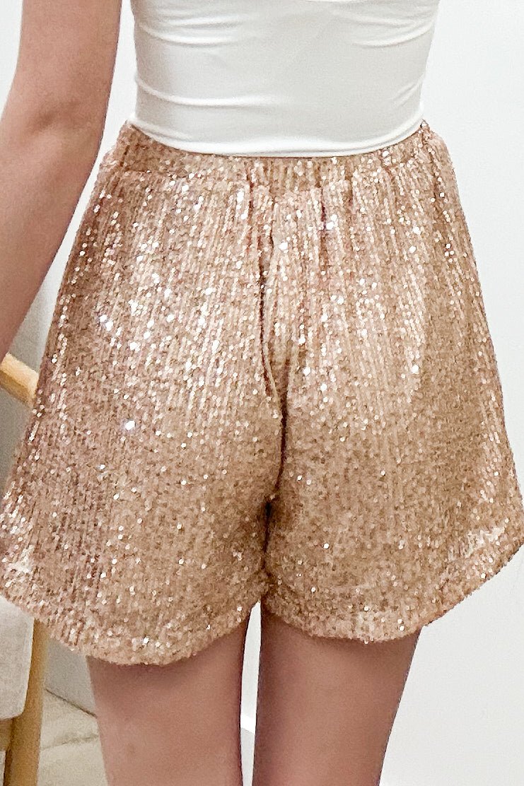 "You're A Star" Shorts (Gold) - Happily Ever Aften