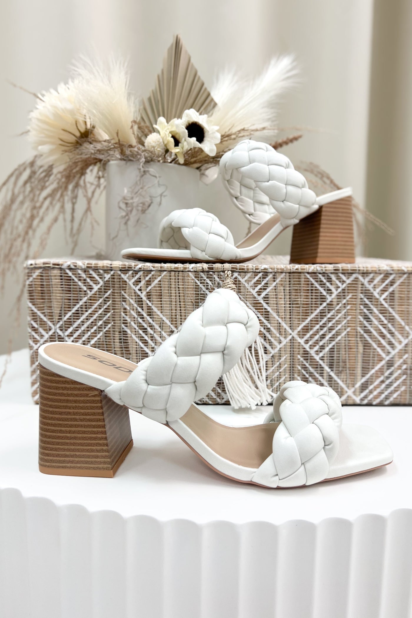 Aubrie Sandals (Off White) - Happily Ever Aften