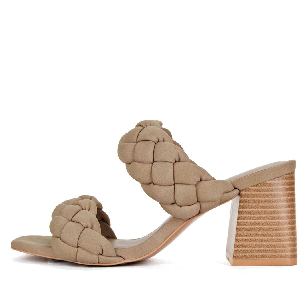 Aubrie Sandals (Taupe) - Happily Ever Aften