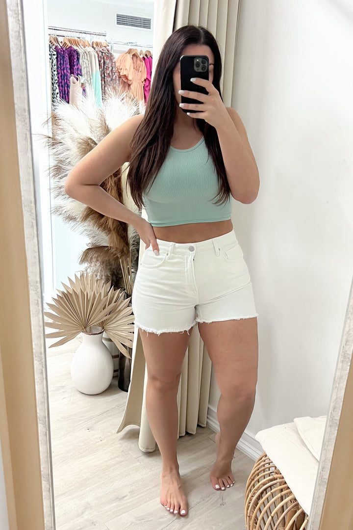 Blanca Denim Shorts - Happily Ever Aften