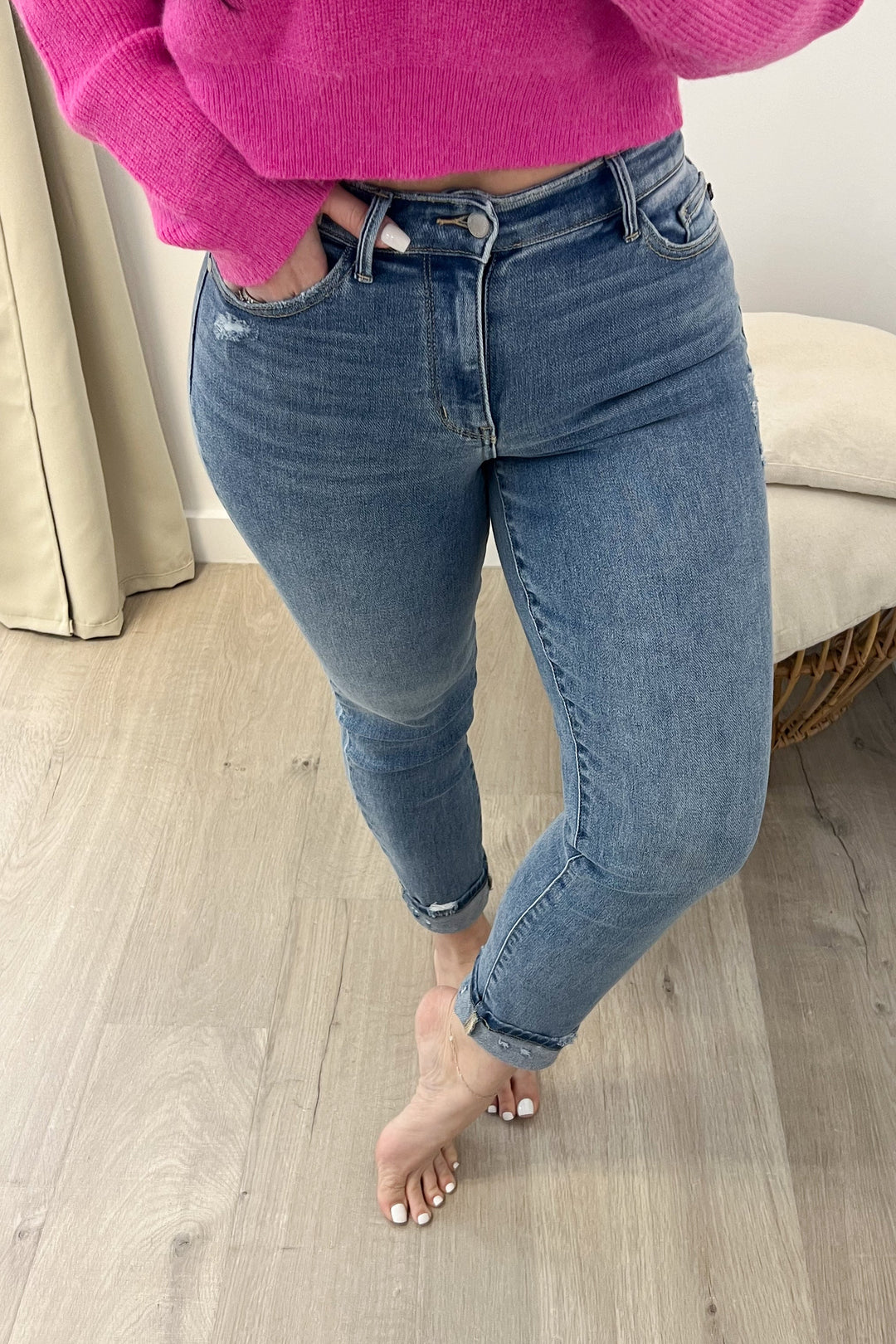 Cassidy Slim Fit Jeans - Happily Ever Aften