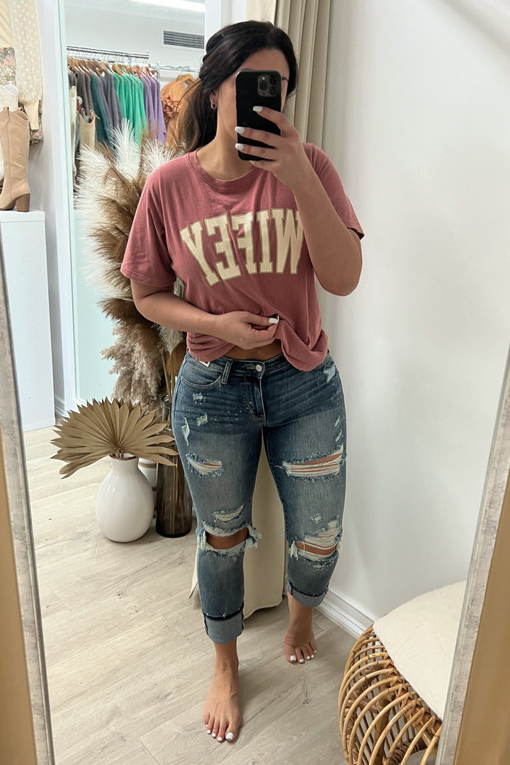 Dylan Boyfriend Jeans - Happily Ever Aften