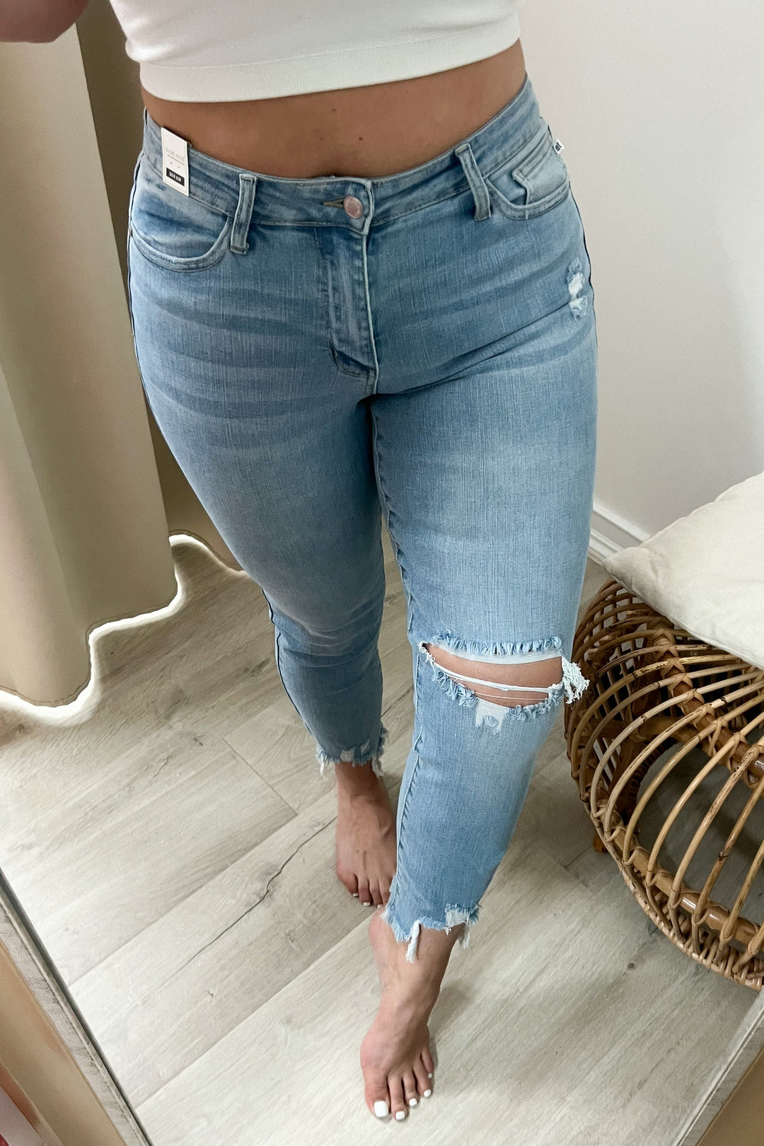 Freya Boyfriend Jeans - Happily Ever Aften