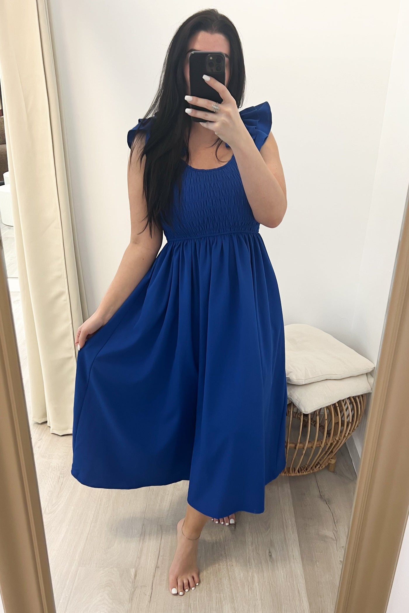 "Give Grace" Dress (Royal Blue) - Happily Ever Aften