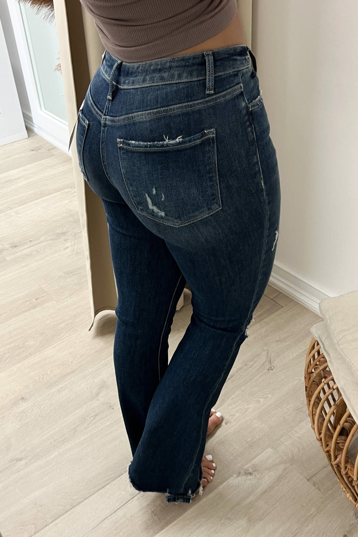 Hadley Flare Jeans - Happily Ever Aften