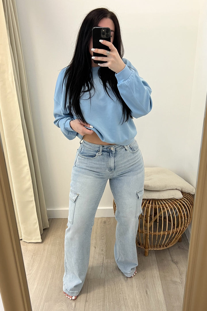 Hanna Cargo Jeans - Happily Ever Aften