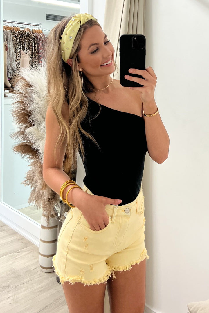 Harmony Denim Shorts - Happily Ever Aften