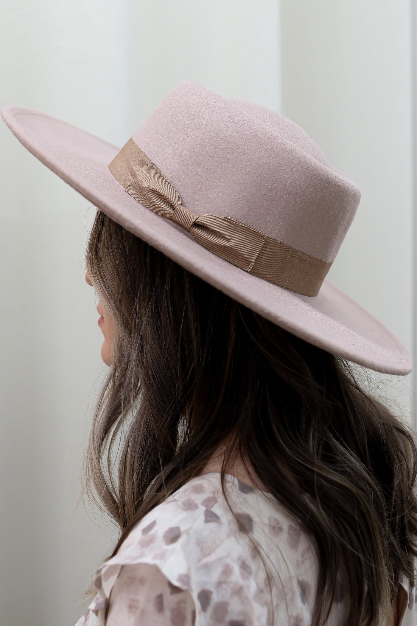 Iris Fedora Hat (Taupe) - Happily Ever Aften