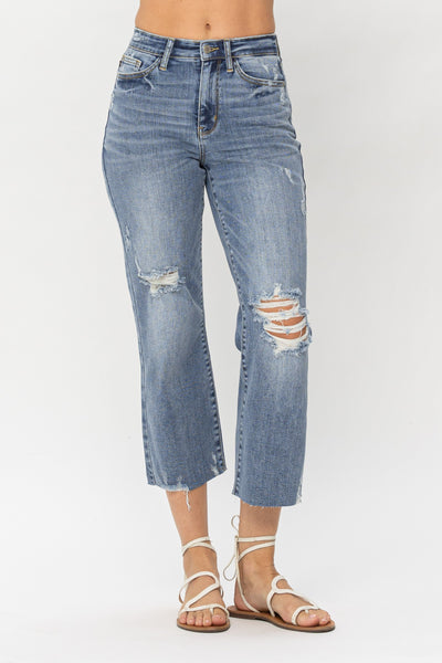 Jayda Wide Leg Jeans - Happily Ever Aften